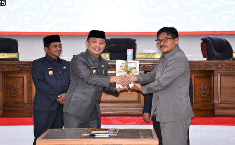 Bupati Sampaikan LKPJ 2024 di Rapat Paripurna