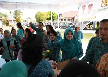 TP PKK Sediakan Sembako Murah di Pasar Penyeimbang