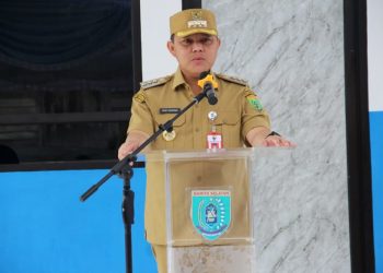 Pj Bupati Resmikan Kantor UPTD Dishub di Dermaga Pasar Lama