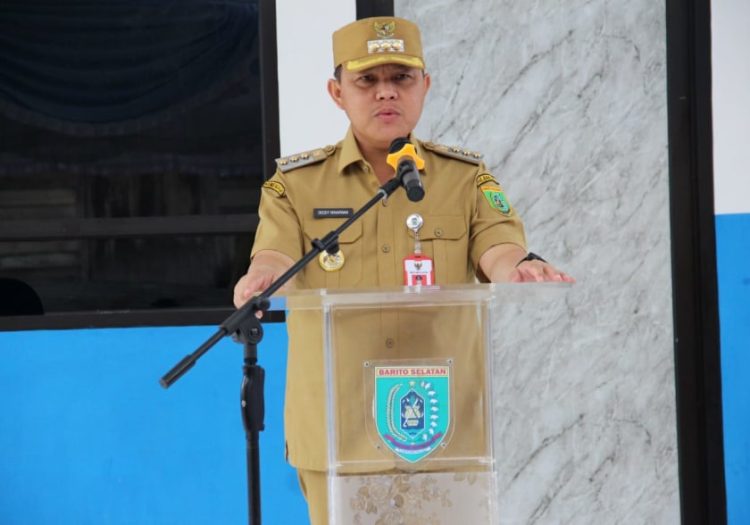 Pj Bupati Resmikan Kantor UPTD Dishub di Dermaga Pasar Lama