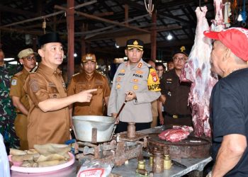 Bupati Sidak ke Pasar Beringin dan Pasar Saik Buntok