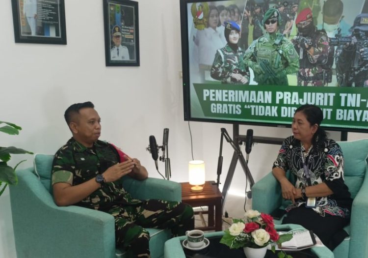 Dandim Buntok Tegaskan Penerimaan TNI Gratis