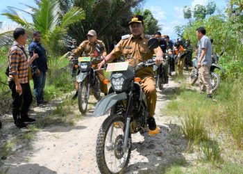 Wabup Tinjau Kerusakan Jalan di Dua Kecamatan