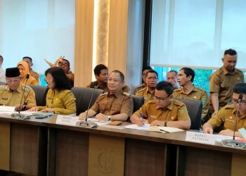 Bupati Barsel Hadiri Rakor Ketahanan Pangan di Kejati Kalteng