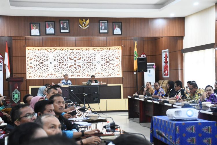Sekda Pimpin Rakor Persiapan Musrenbang RKPD Kecamatan
