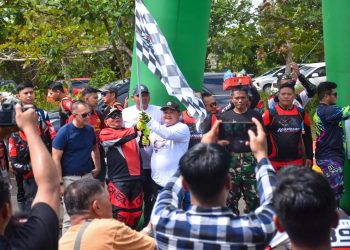 Ratusan Rider Ramaikan Bupati Kapuas Trail Adventure