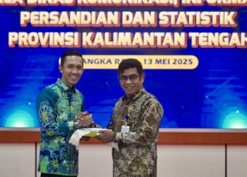 Rangga Lesmana Gantikan Agus Siswadi Sebagai Kepala Diskominfosantik Kalteng