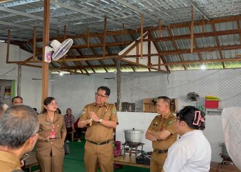 Pj Bupati Tinjau Persiapan Program Makan Bergizi Gratis