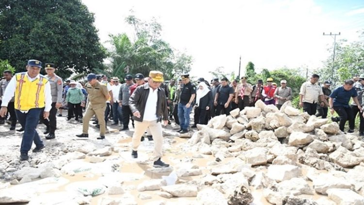 Gubernur Respon Cepat Atasi Jalan Rusak di Barsel