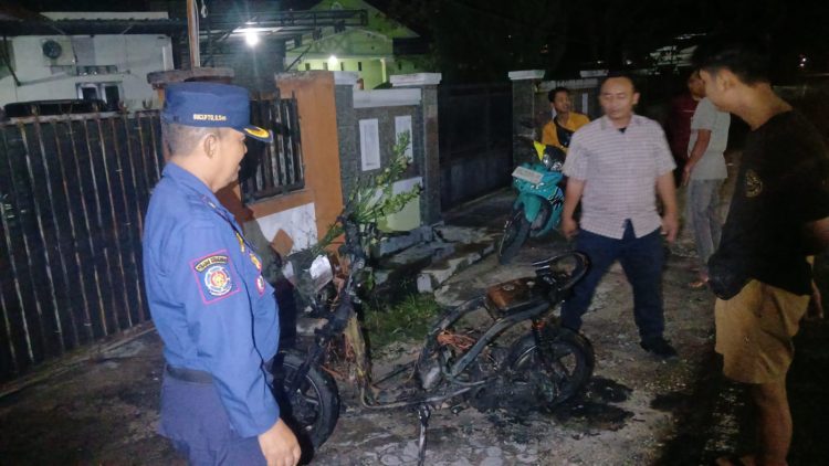 Honda Beat Terbakar Hebat Usai Selesai Modifikasi