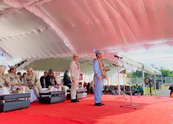 Hadiri HUT Pulang Pisau, Agustiar Tekankan Pemerataan Pembangunan