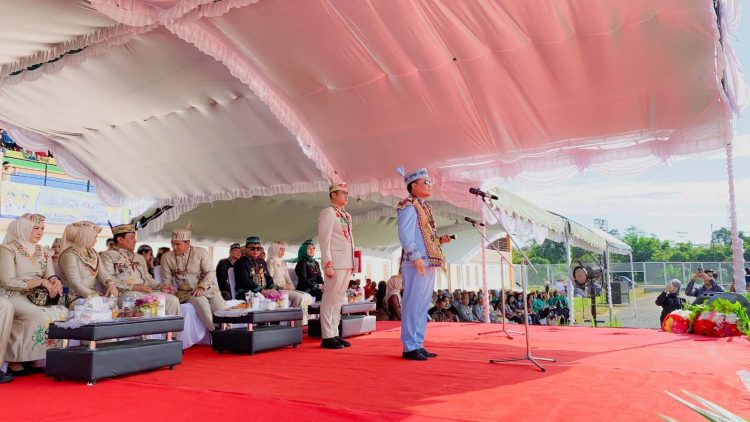 Hadiri HUT Pulang Pisau, Agustiar Tekankan Pemerataan Pembangunan