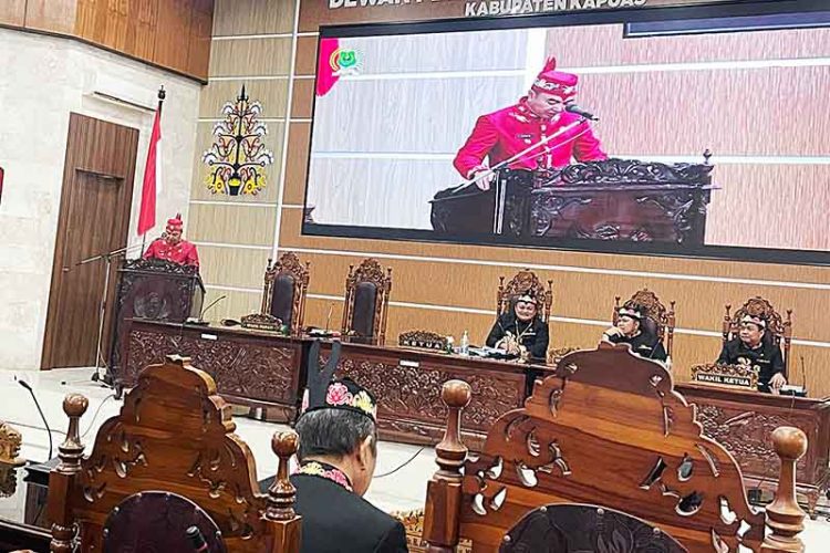 DPRD Kapuas Gelar Paripurna Istimewa