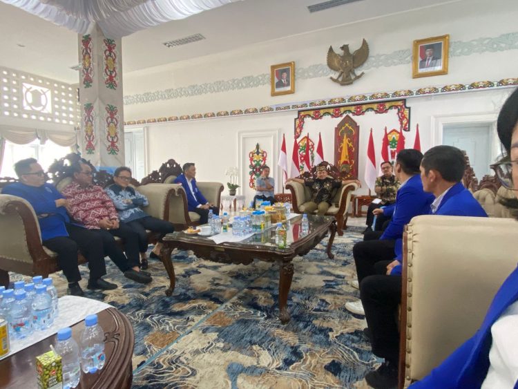 Gubernur Gelar Audiensi Bersama DPD GAMKI Kalteng