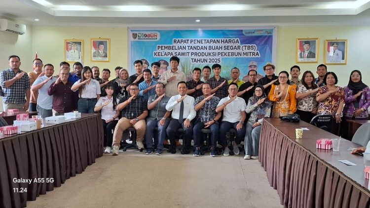 Kadisbun Prov. Kalteng Sampaikan, Harga TBS Kalteng Tertinggi di Regional Kalimantan