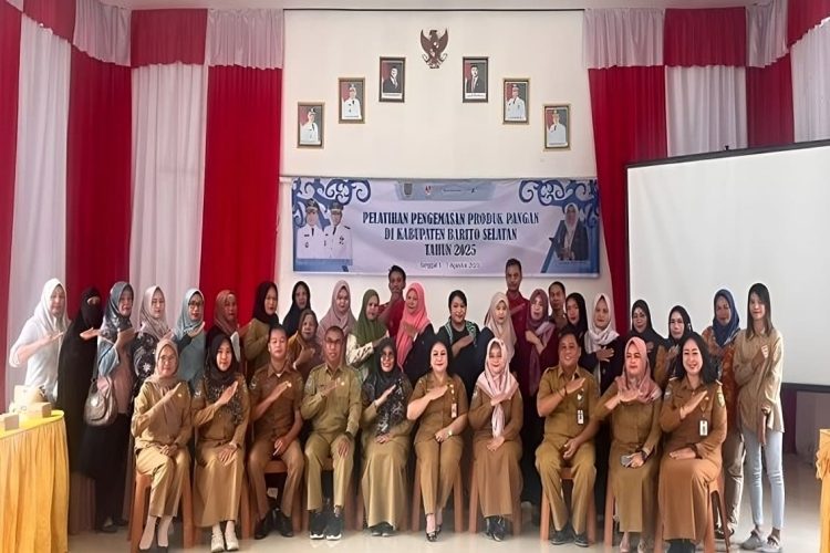 Disdagperin Prov. Kalteng Adakan Pelatihan Pengemasan Produk Pangan