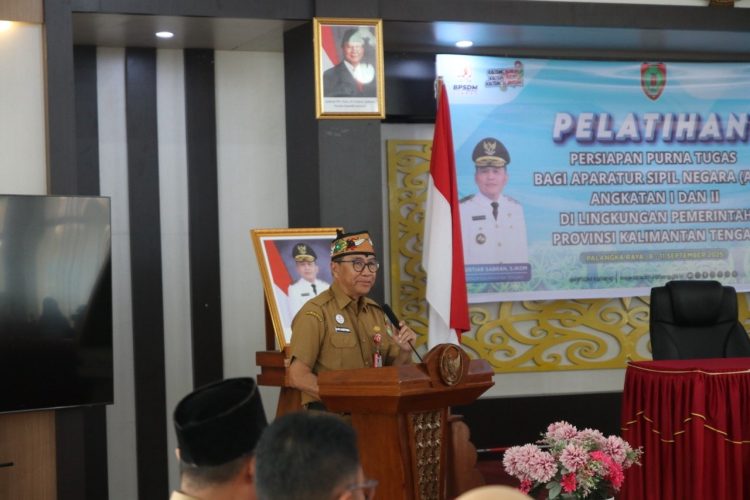 Pemprov Kalteng Tekankan Pentingnya Manajemen Kehidupan Pasca Pensiun