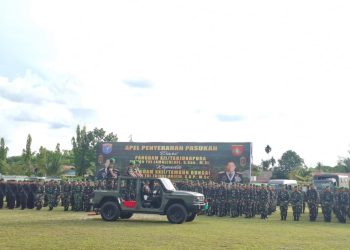 11 Ribu Personel Resmi Perkuat Kodam XXII/Tambun Bungai