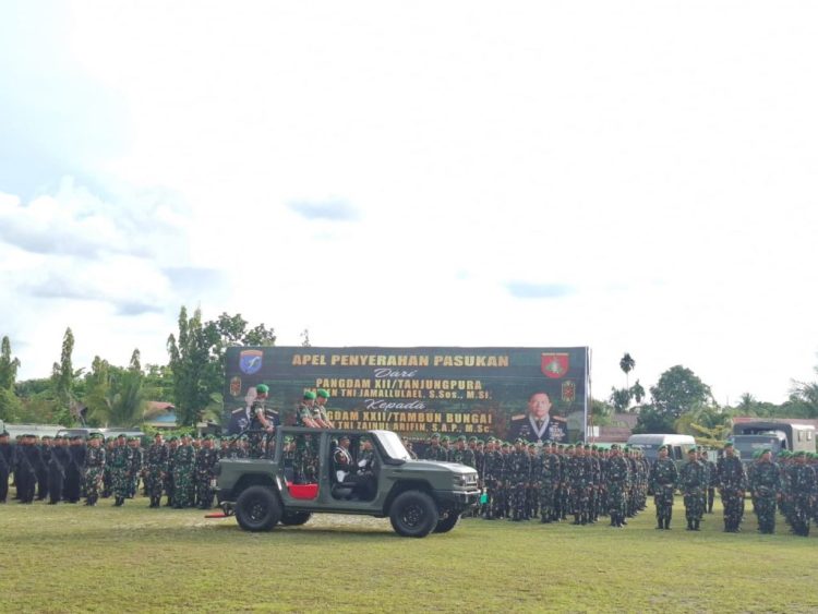 11 Ribu Personel Resmi Perkuat Kodam XXII/Tambun Bungai