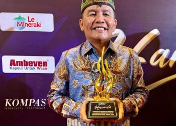 Agustiar Sabran Terima Penghargaan Nasional atas Kepedulian terhadap Kesehatan dan Gizi Anak