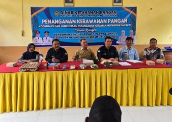 Penanganan Kerawanan Pangan dan Gizi, Pemprov Kalteng Melalui Hanpang Salurkan Bantuan di Pulang Pisau