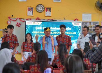 Pemprov Kalteng Mantapkan Pendidikan dan Kesehatan Pelajar Lewat Program Strategis Nasional