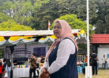 HUT Ke-80 RRI Palangkaraya Gelar Gerakan Pangan Murah