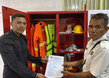 Rutan Kapuas Terima Bantuan APD Kebakaran