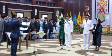 Gubernur Lantik Bupati dan Wakil Bupati Barito Utara