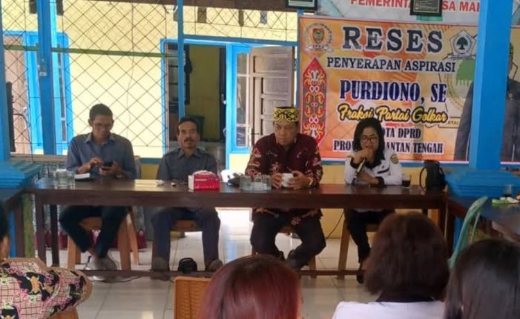 Purdiono Serap Aspirasi Warga Bartim, Dorong Pemerataan Pembangunan Desa dan Perbaikan Infrastruktur Dasar