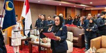Pelantikan Serentak NasDem Kalteng Jadi Momentum Penguatan Kader Daerah