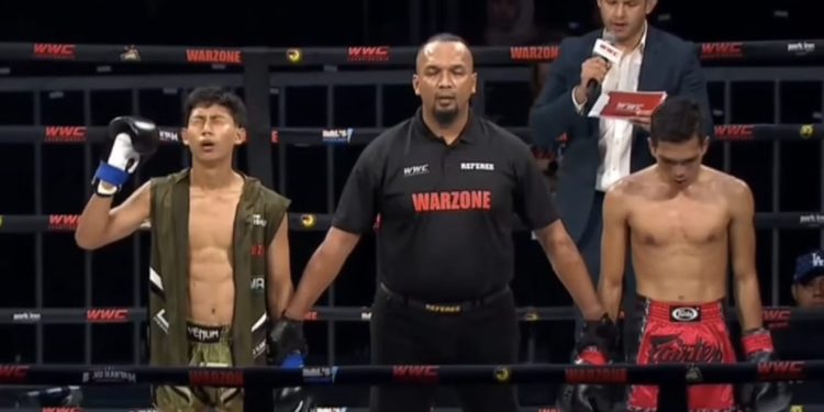 Wakil Malaysia Dibuat KO oleh Fighter Muda Asal Palangka Raya