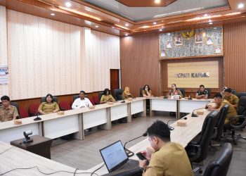 Pemkab Kapuas Ikuti Rakor Inflasi dan Evaluasi Program 3 Juta Rumah 