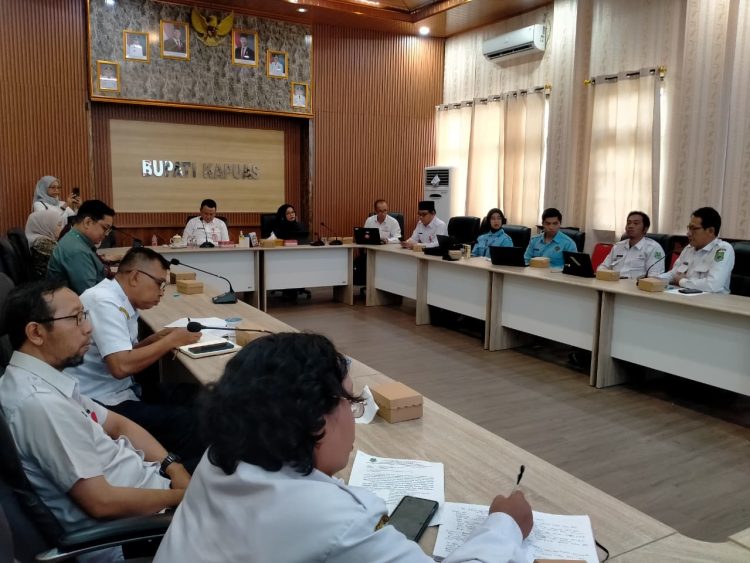 Sekda Kapuas Pimpin Diskusi MBG dan SPPG 