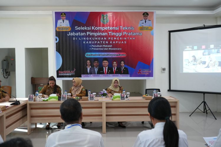 Pemkab Kapuas Laksanakan Seleksi Kompetensi Teknis JPTP