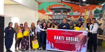 Semarak HUT RI ke-81, Rutan Kuala Kapuas Bagikan Sembako untuk Keluarga Warga Binaan ‎