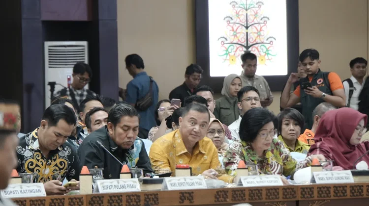 Wabup Hadiri Rapat Koordinasi BNPB Bersama Pemprov Kalteng 